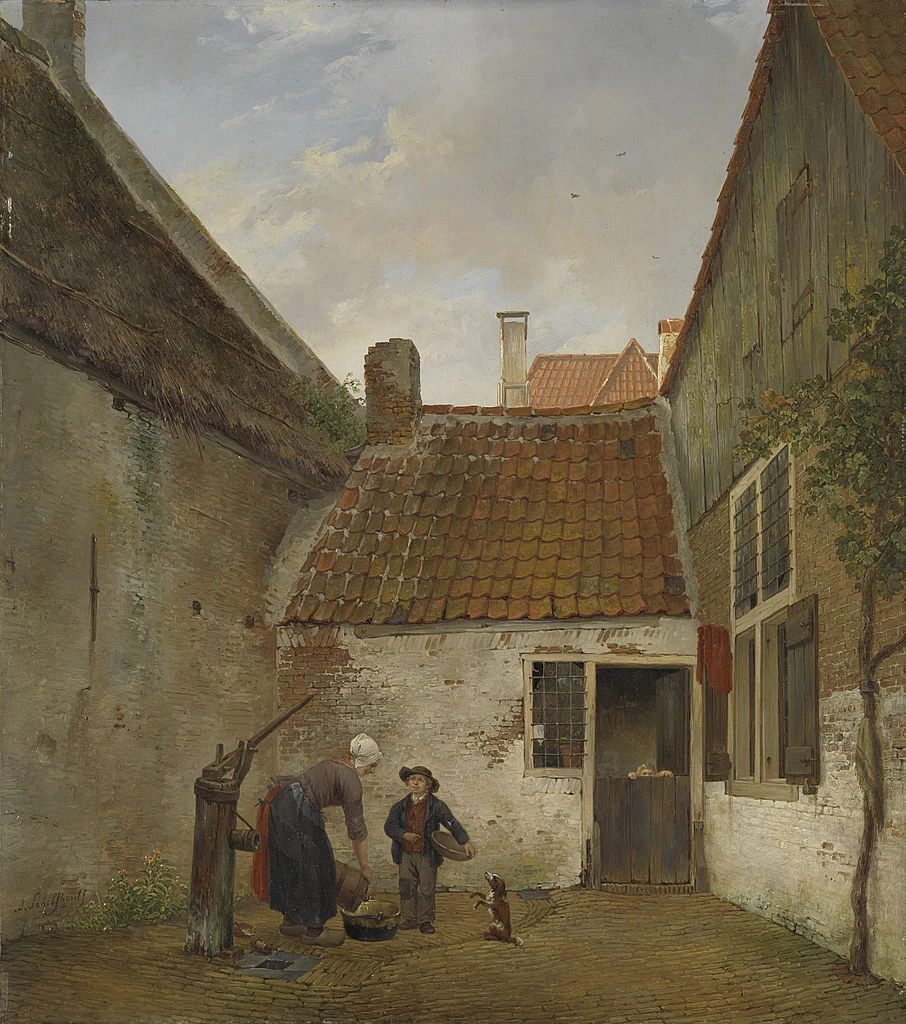 La fontana in cortile - Rijksmuseum Amsterdam